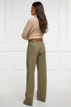 Holland Cooper High Waisted Straight Trouser Leveret