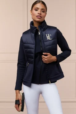 Holland Cooper Hybrid Gilet Ink Navy New