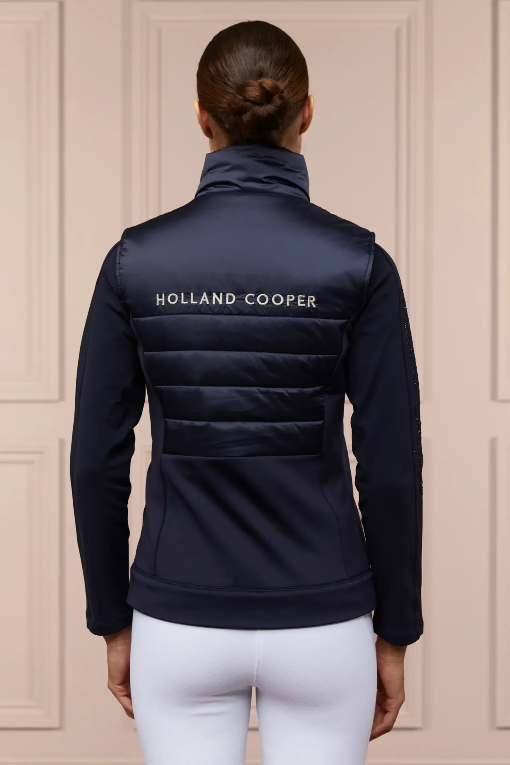 Holland Cooper Hybrid Gilet Ink Navy New