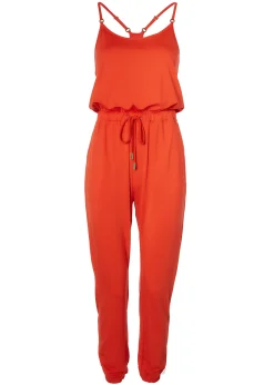 Holland Cooper Iconic Jersey Jumpsuit Neroli Clearance