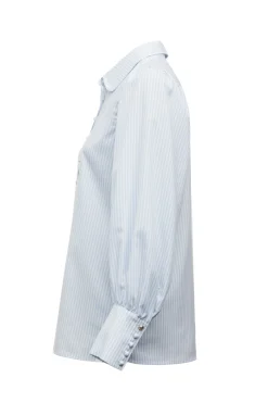 Holland Cooper Isla Shirt Sky Stripe