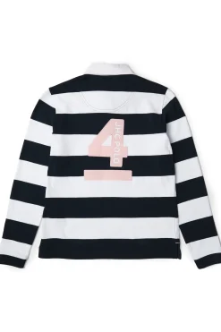 Holland Cooper JHC Sweatshirt White Ink Navy Sale
