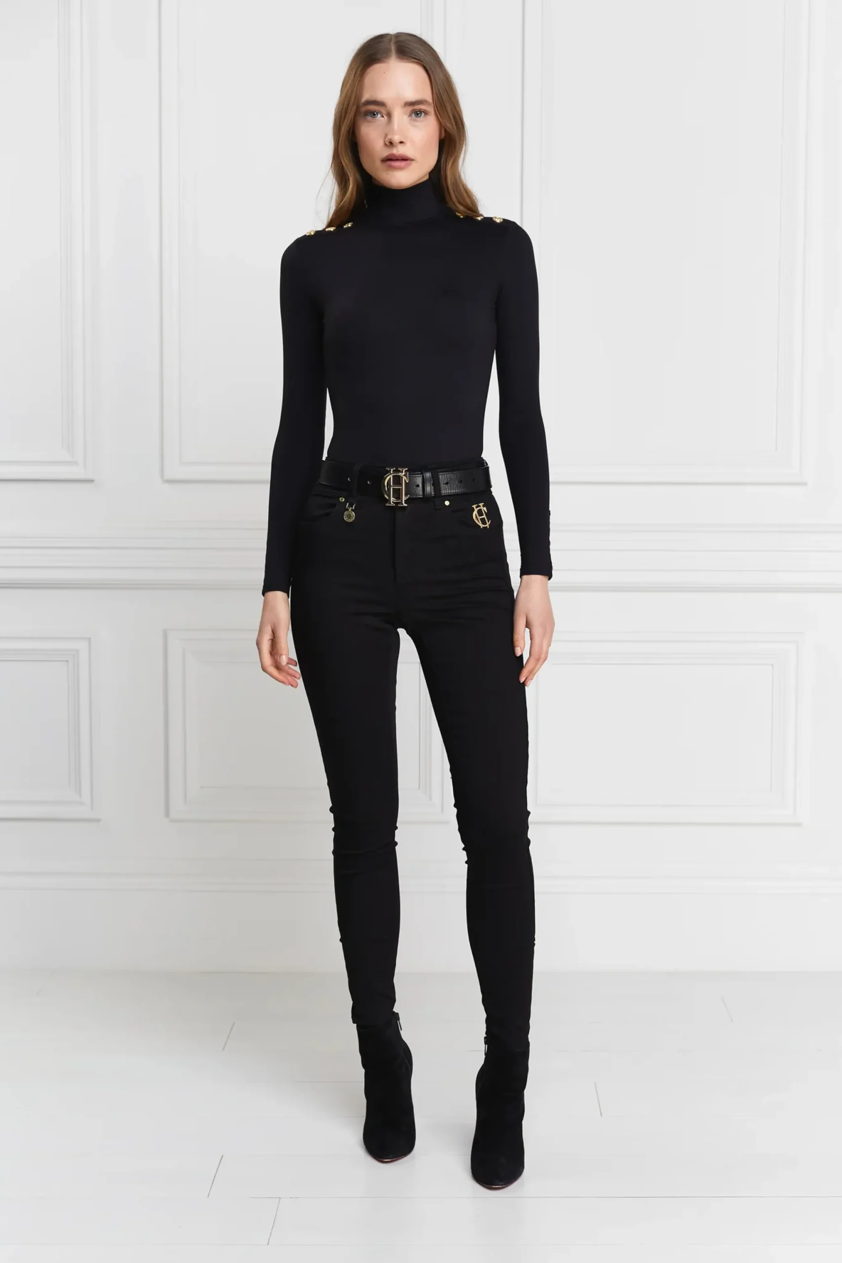 Holland Cooper Jodhpur Jean Black Clearance