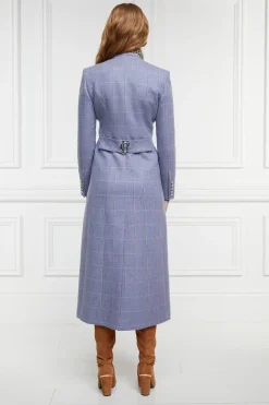 Holland Cooper Jubilee Longline Regency Coat Lavender Discount