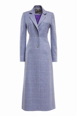 Holland Cooper Jubilee Longline Regency Coat Lavender Discount