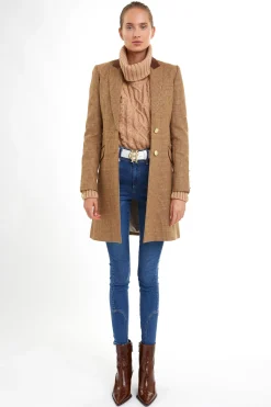 Holland Cooper Kempton Coat Tawny Discount