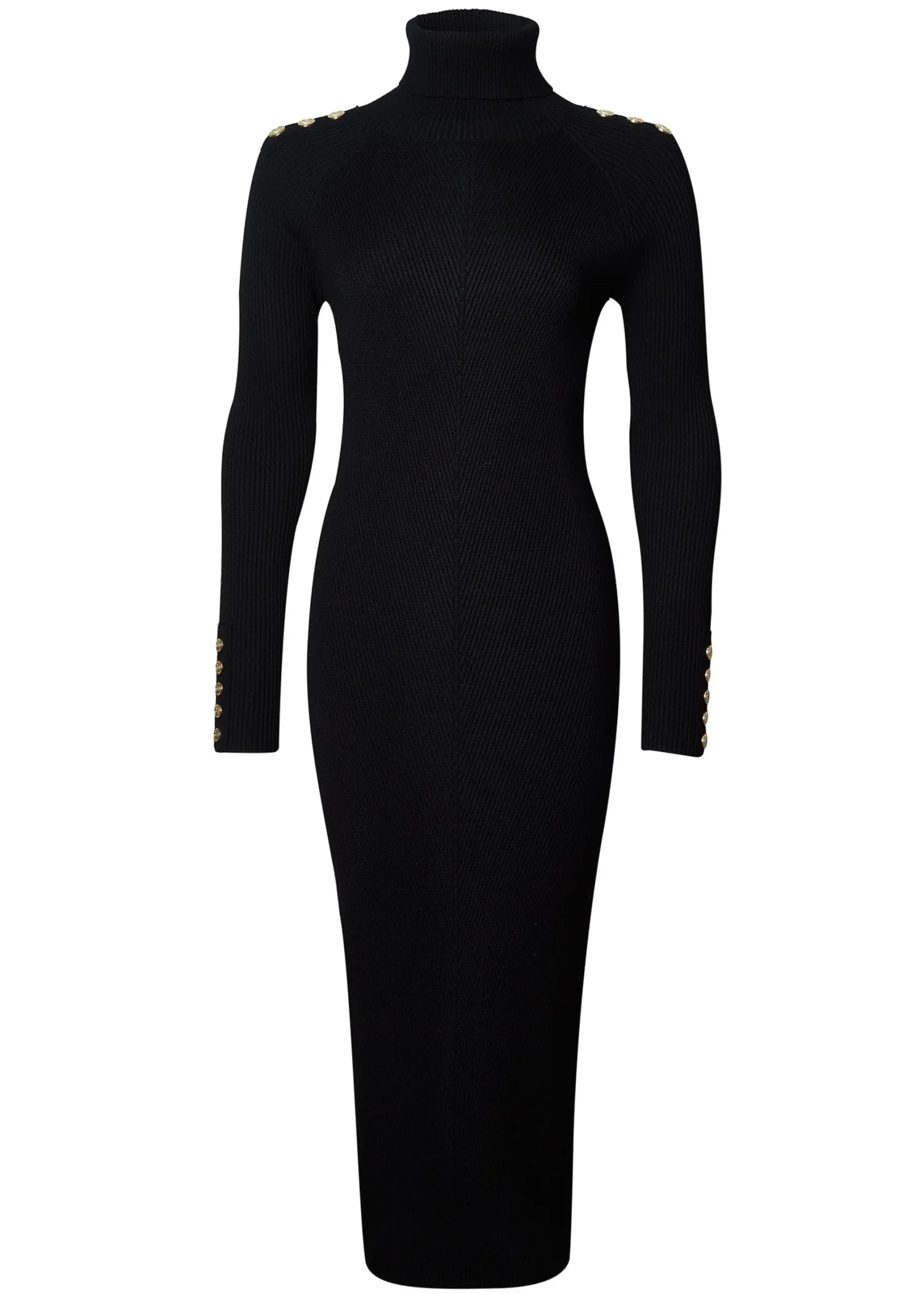 Holland Cooper Kensington Midi Jumper Dress Black New
