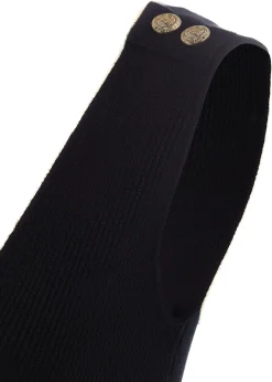 Holland Cooper Kensington Sleeveless Dress Black New
