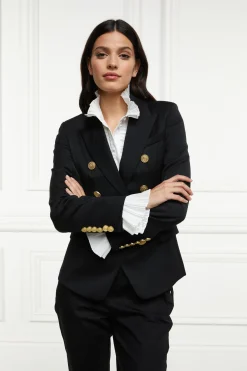 Holland Cooper Knightsbridge Blazer Black Barathea Sale