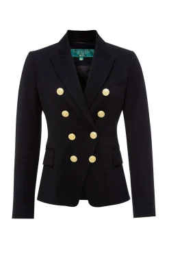Holland Cooper Knightsbridge Blazer Navy Barathea Online