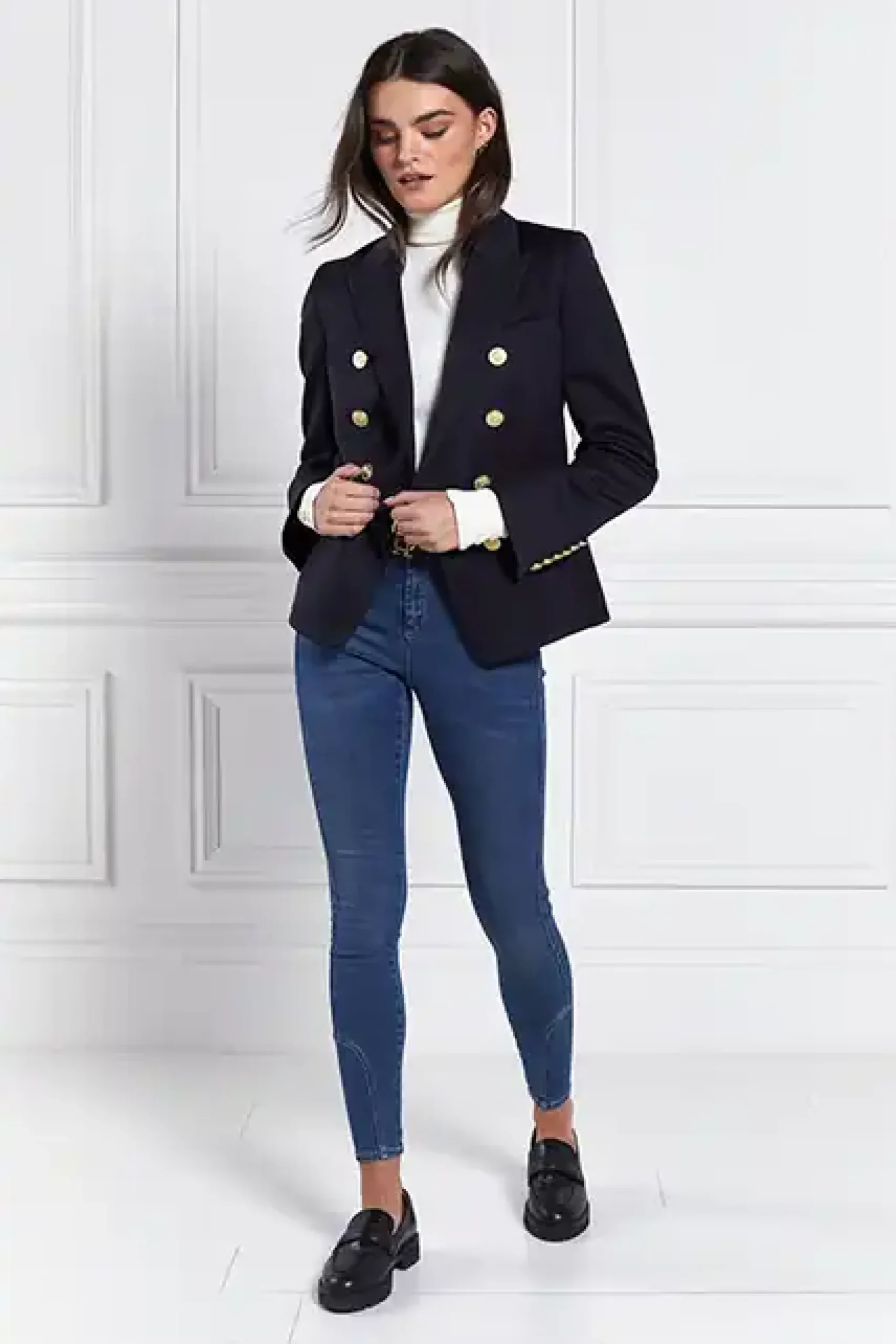 Holland Cooper Knightsbridge Blazer Navy Barathea Online