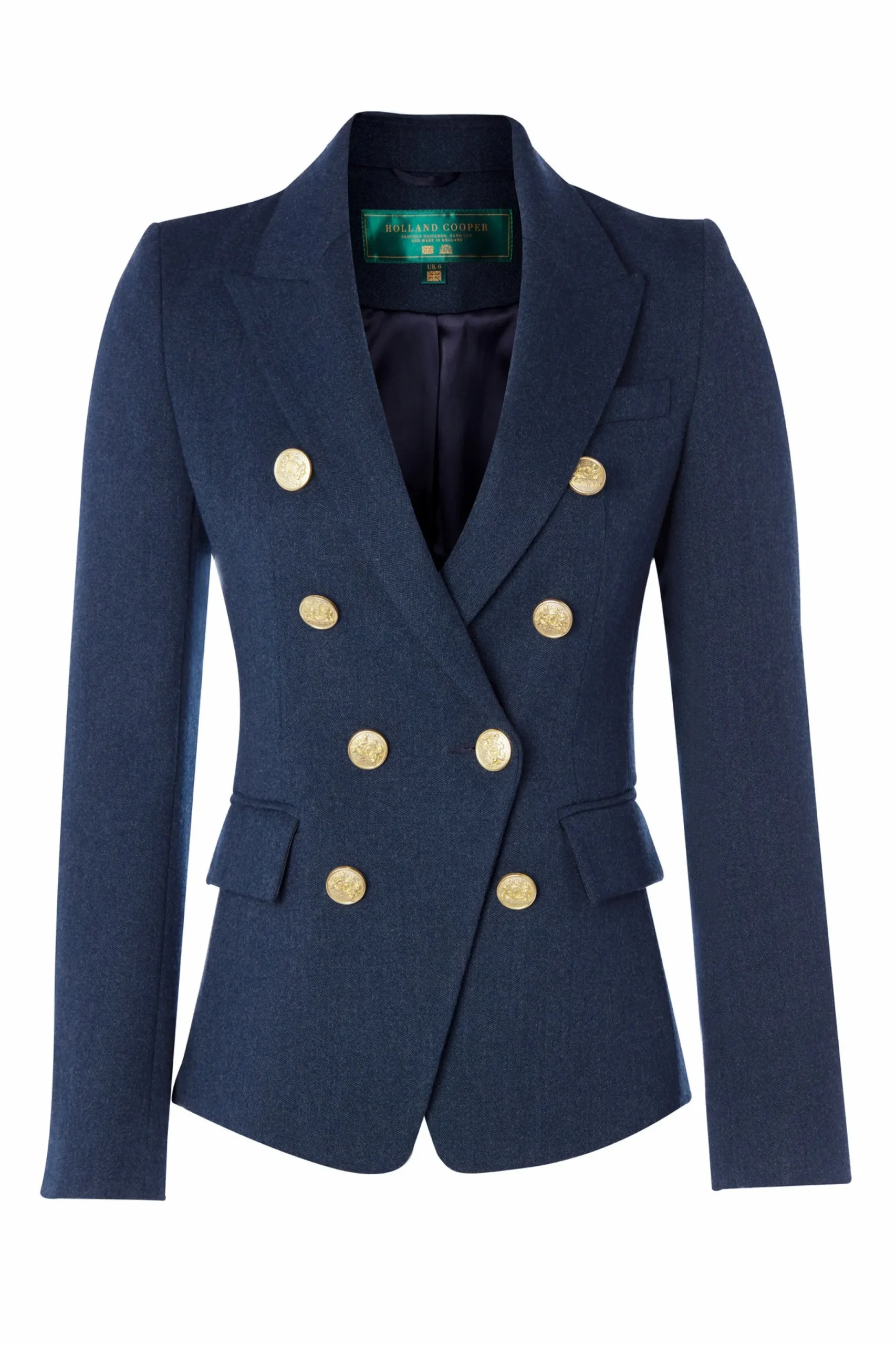Holland Cooper Knightsbridge Blazer Denim New