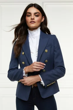 Holland Cooper Knightsbridge Blazer Denim New