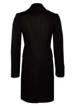 Holland Cooper Knightsbridge Coat Black New