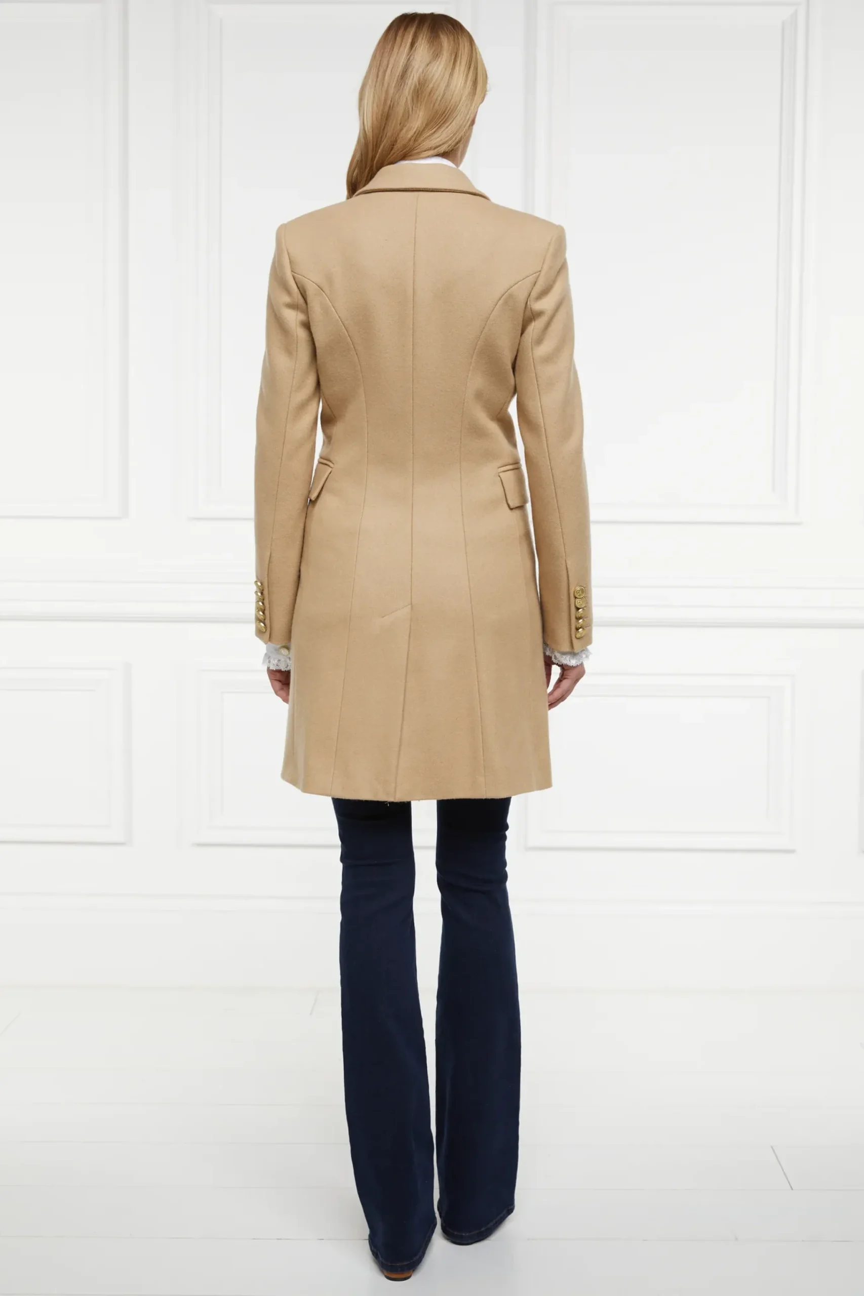 Holland Cooper Knightsbridge Coat Camel Outlet