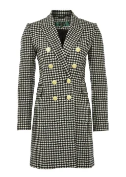 Holland Cooper Knightsbridge Coat Houndstooth Best