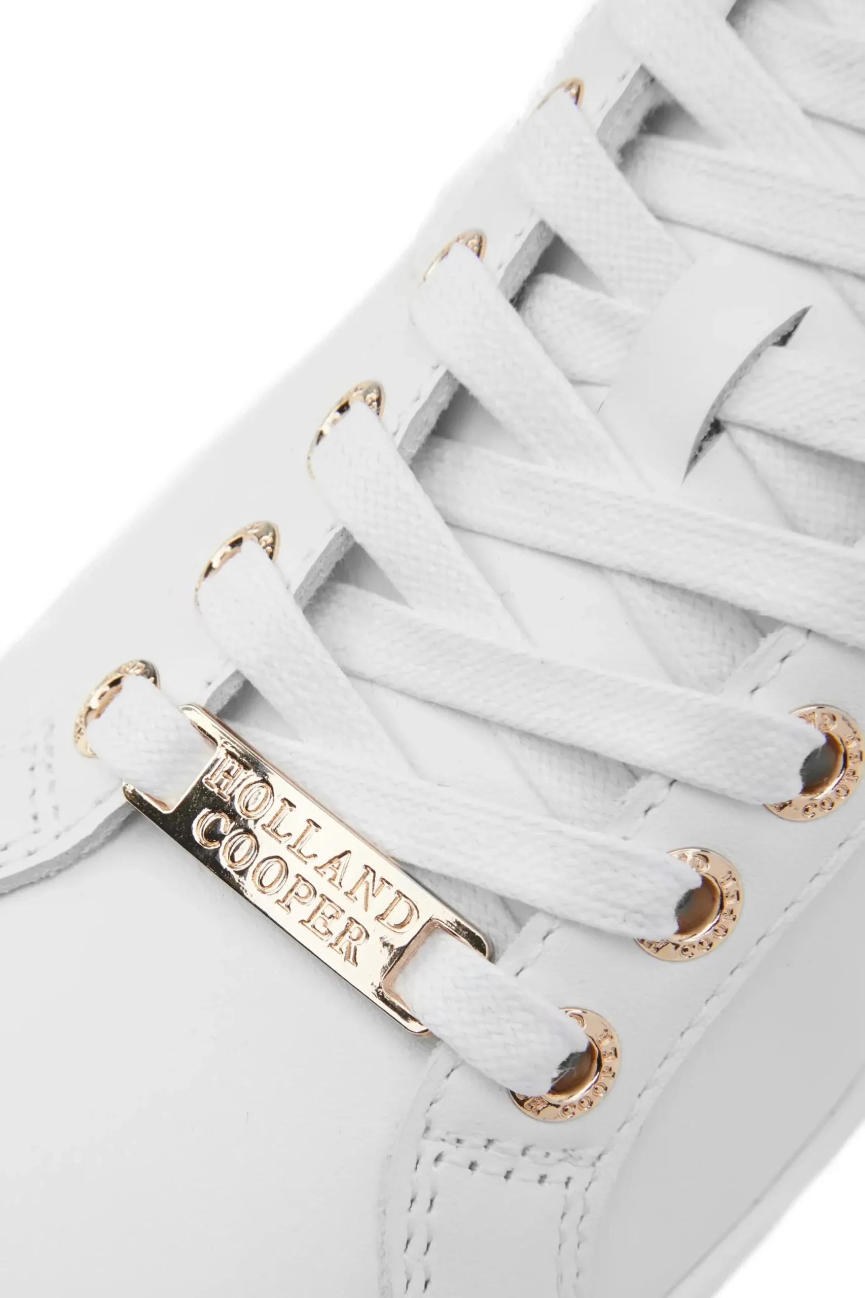 Holland Cooper Knightsbridge Court Trainer White