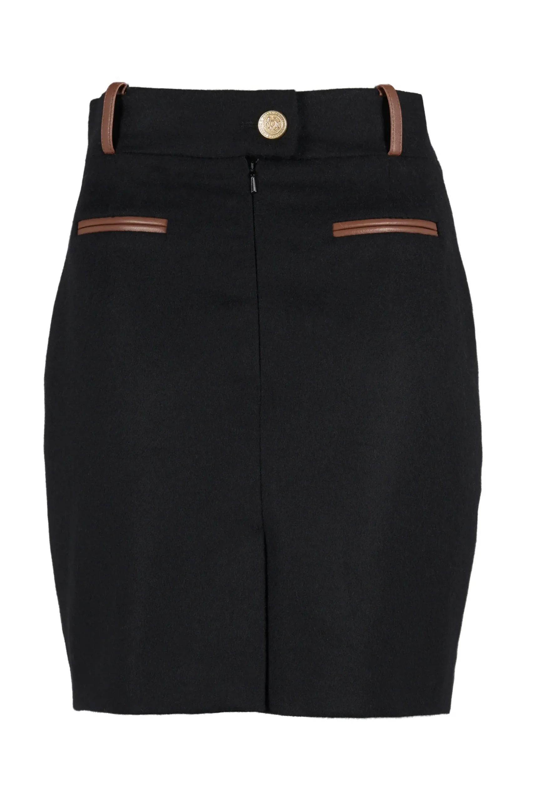 Holland Cooper Knightsbridge Skirt Soft Black Tan Online