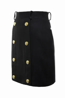 Holland Cooper Knightsbridge Skirt Soft Black Discount