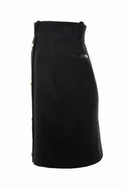 Holland Cooper Knightsbridge Skirt Soft Black Discount