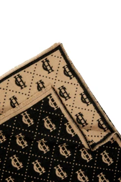 Holland Cooper Lightweight Monogram Scarf Tan Black Online