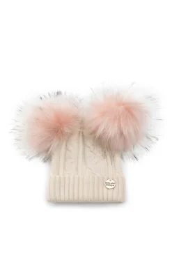 Holland Cooper Little Bobble Hat Cream Discount