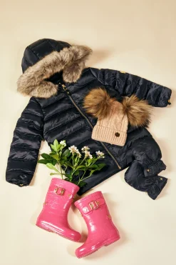Holland Cooper Little Hewitts Puffer Ink Navy Clearance