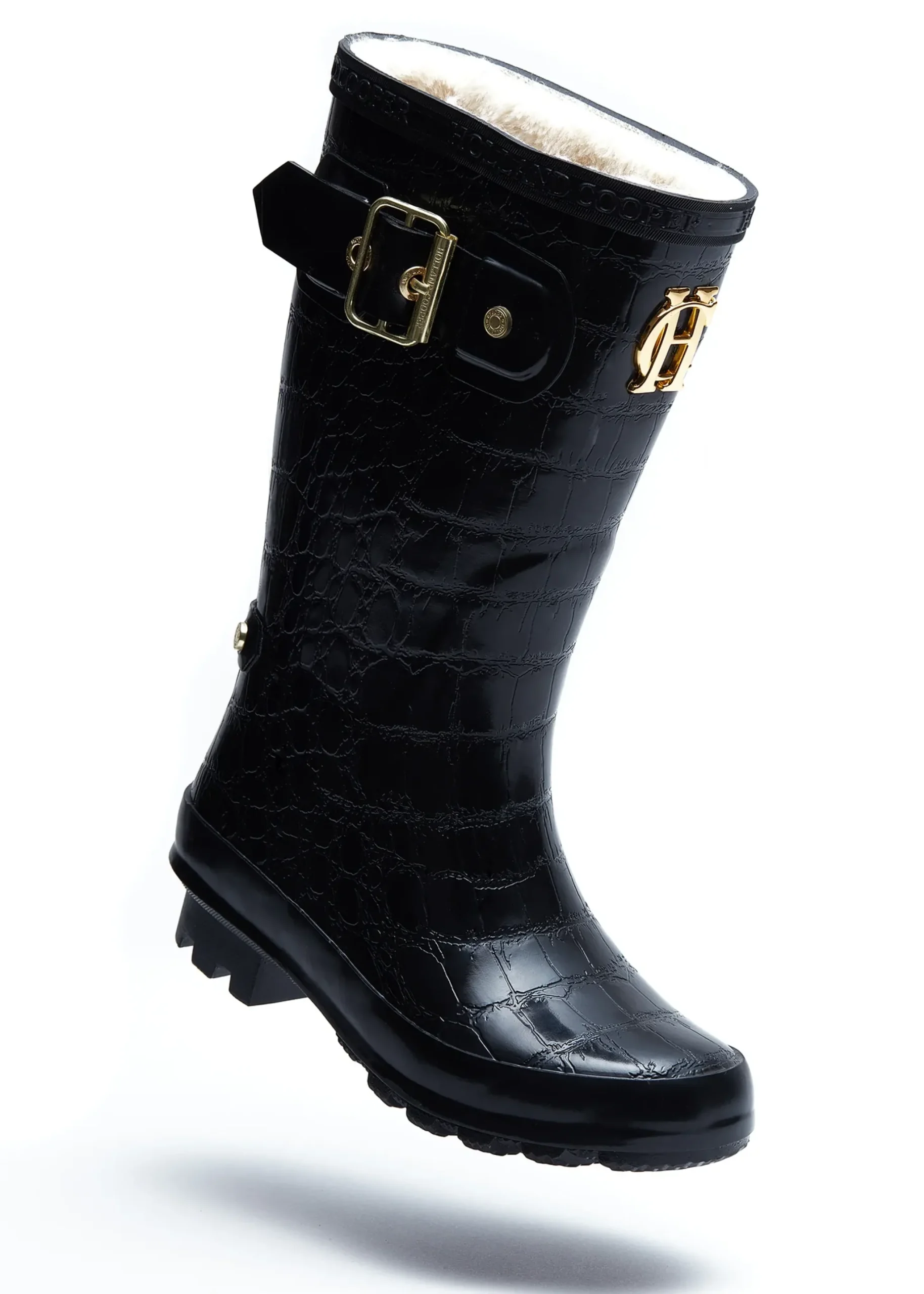 Holland Cooper Little Wellie - Junior Liquorice Outlet