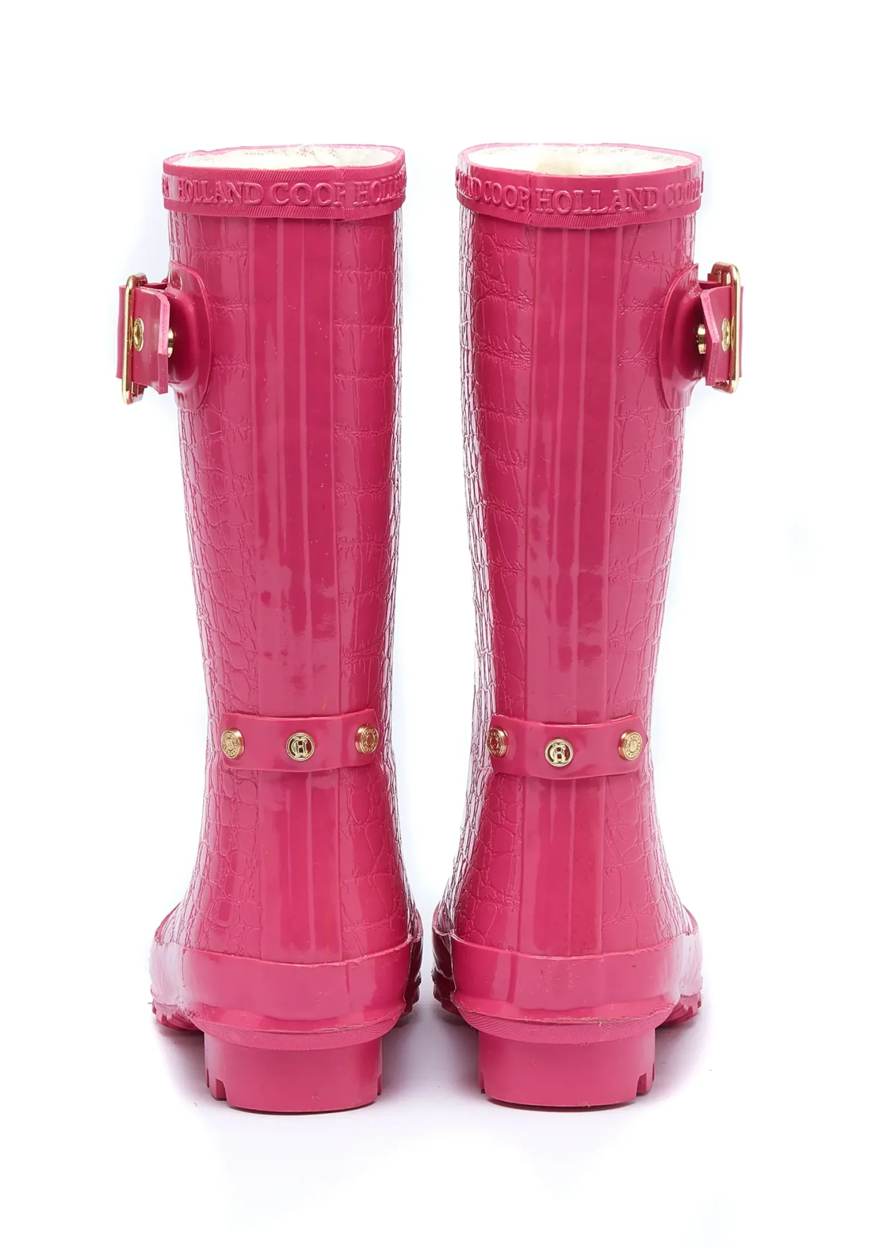 Holland Cooper Little Wellie - Junior Lollipop Pink Outlet