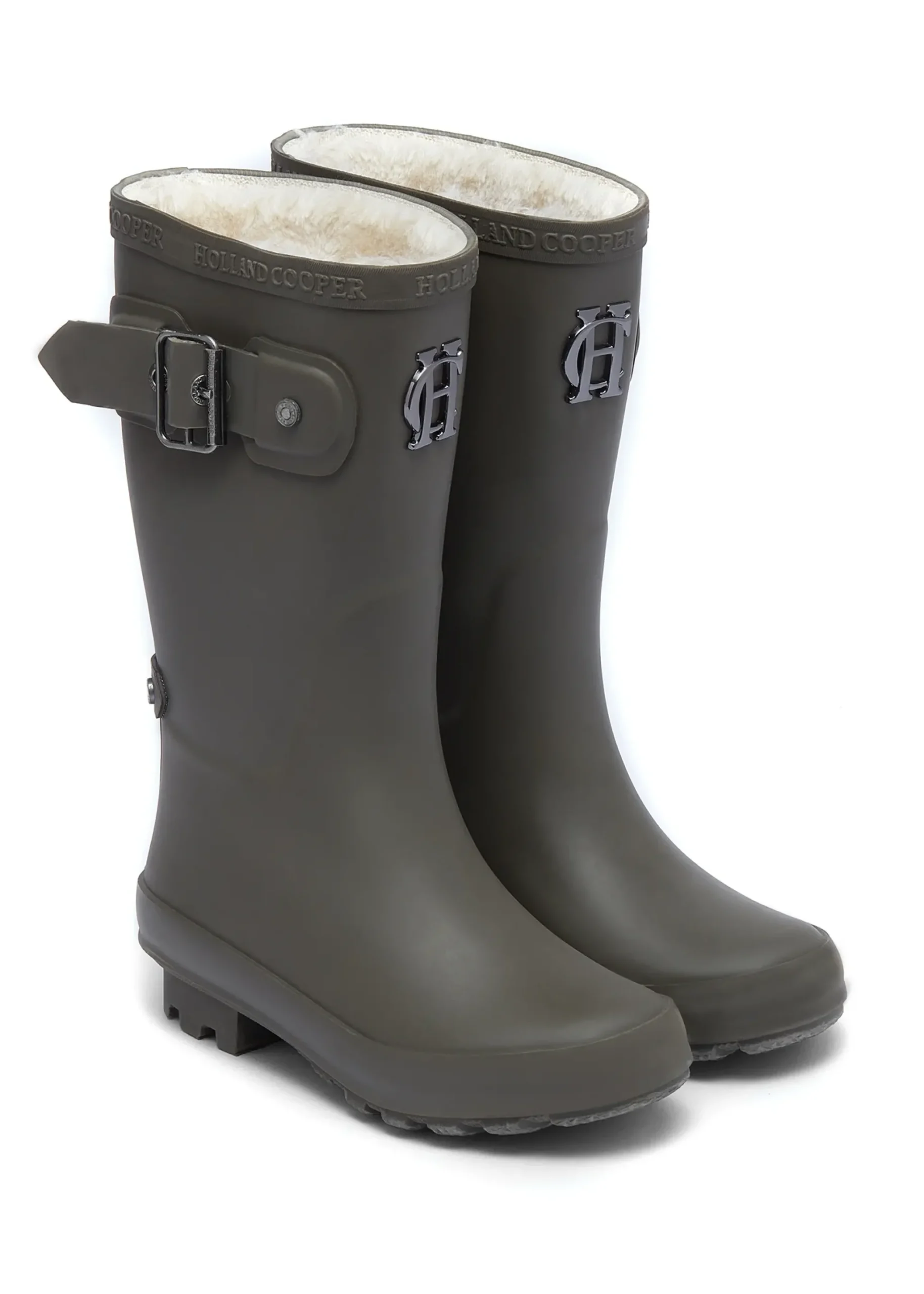 Holland Cooper Little Wellie - Junior Dinosaur Green Sale