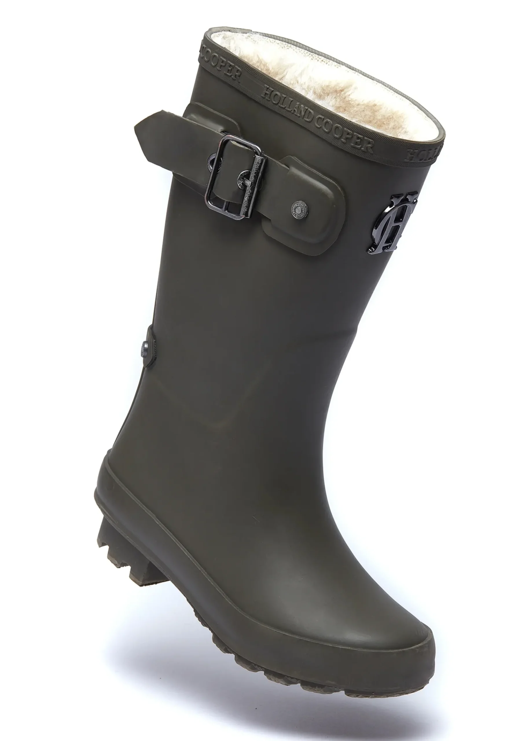 Holland Cooper Little Wellie - Junior Dinosaur Green Sale