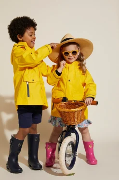 Holland Cooper Little Wellie - Junior Midnight Feast Navy Matte Outlet