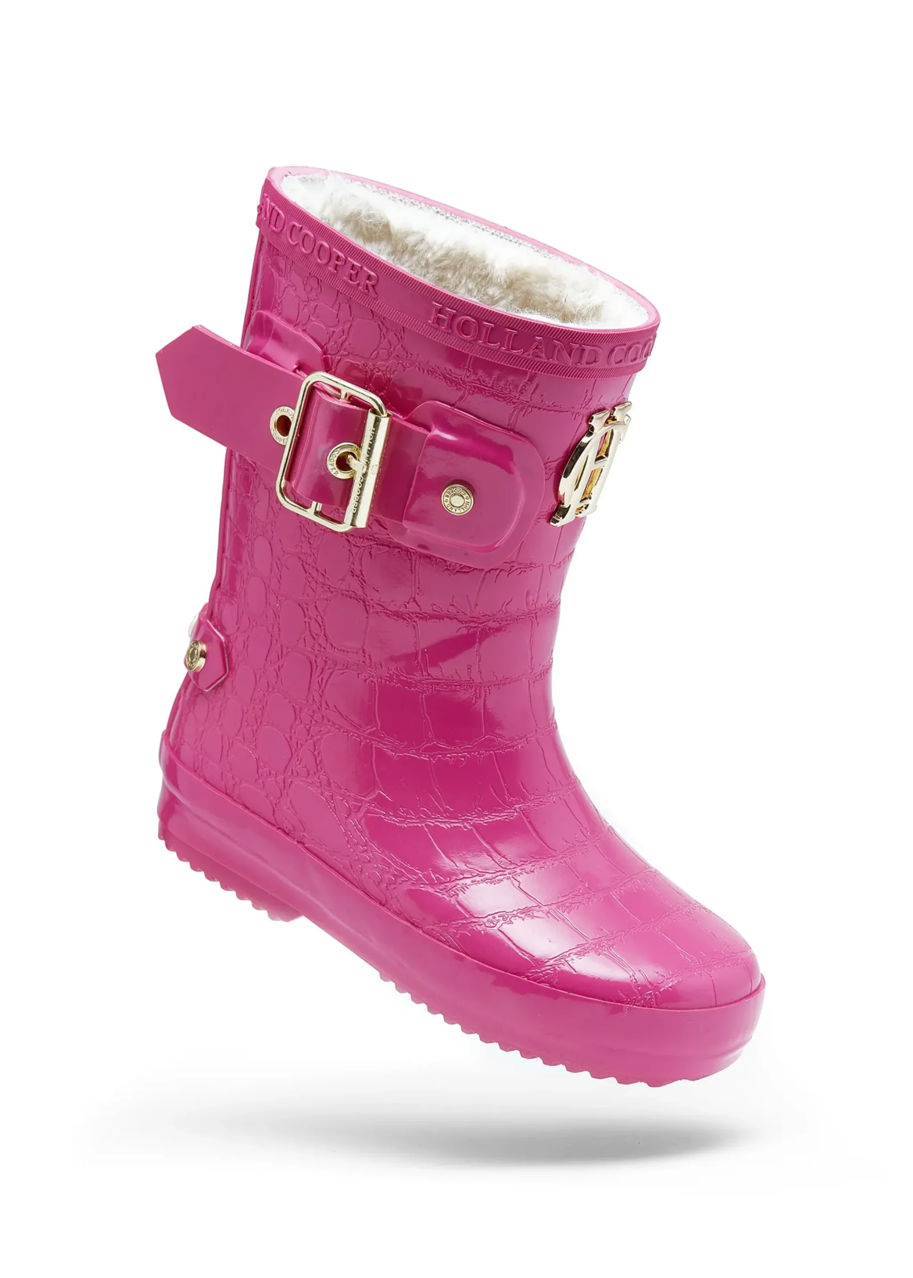 Holland Cooper Little Wellie - Toddler Lollipop Pink Outlet