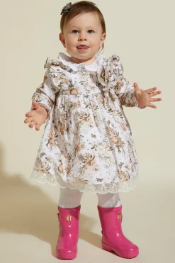 Holland Cooper Little Wellie - Toddler Lollipop Pink Outlet