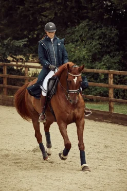 Holland Cooper Longline Training Coat Ink Navy Outlet