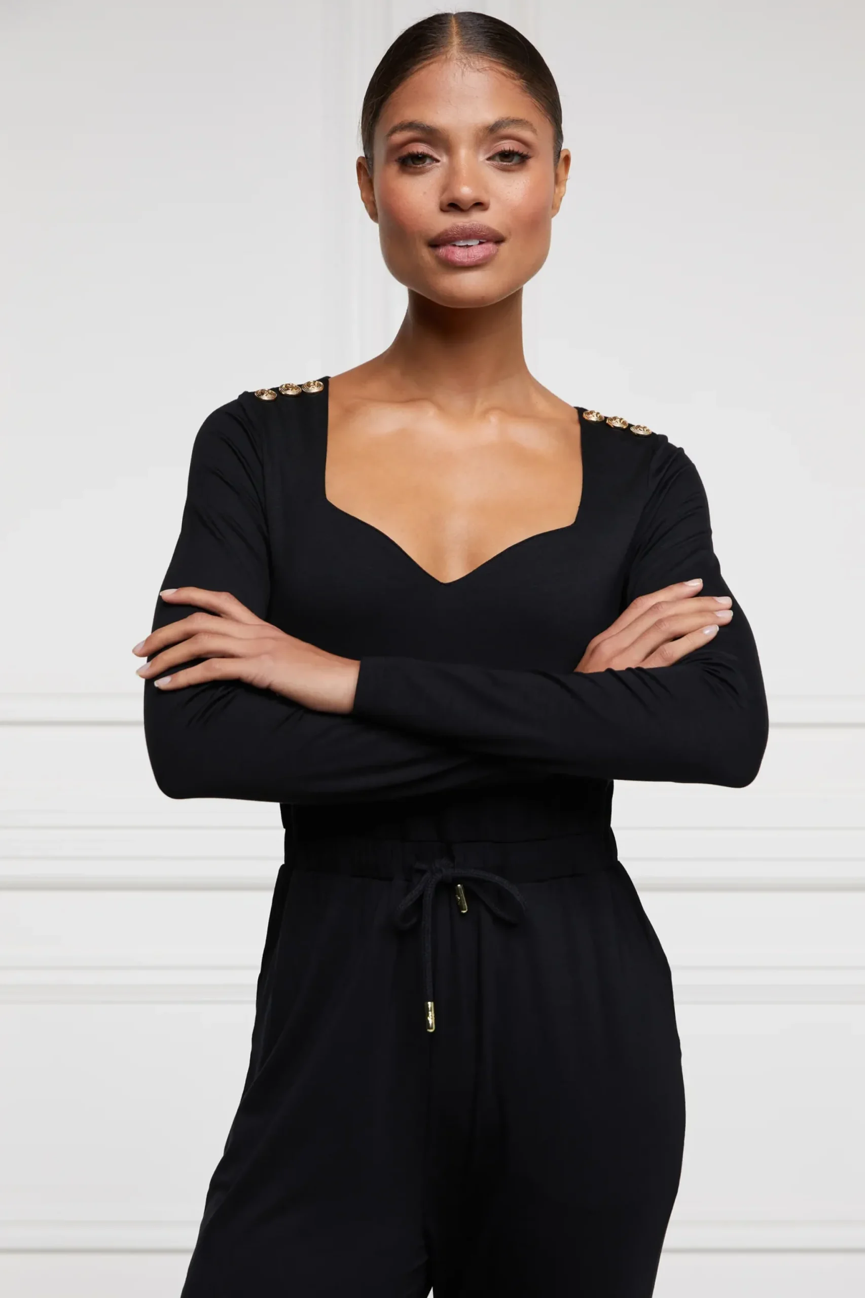 Holland Cooper Long Sleeve Margot Jumpsuit New