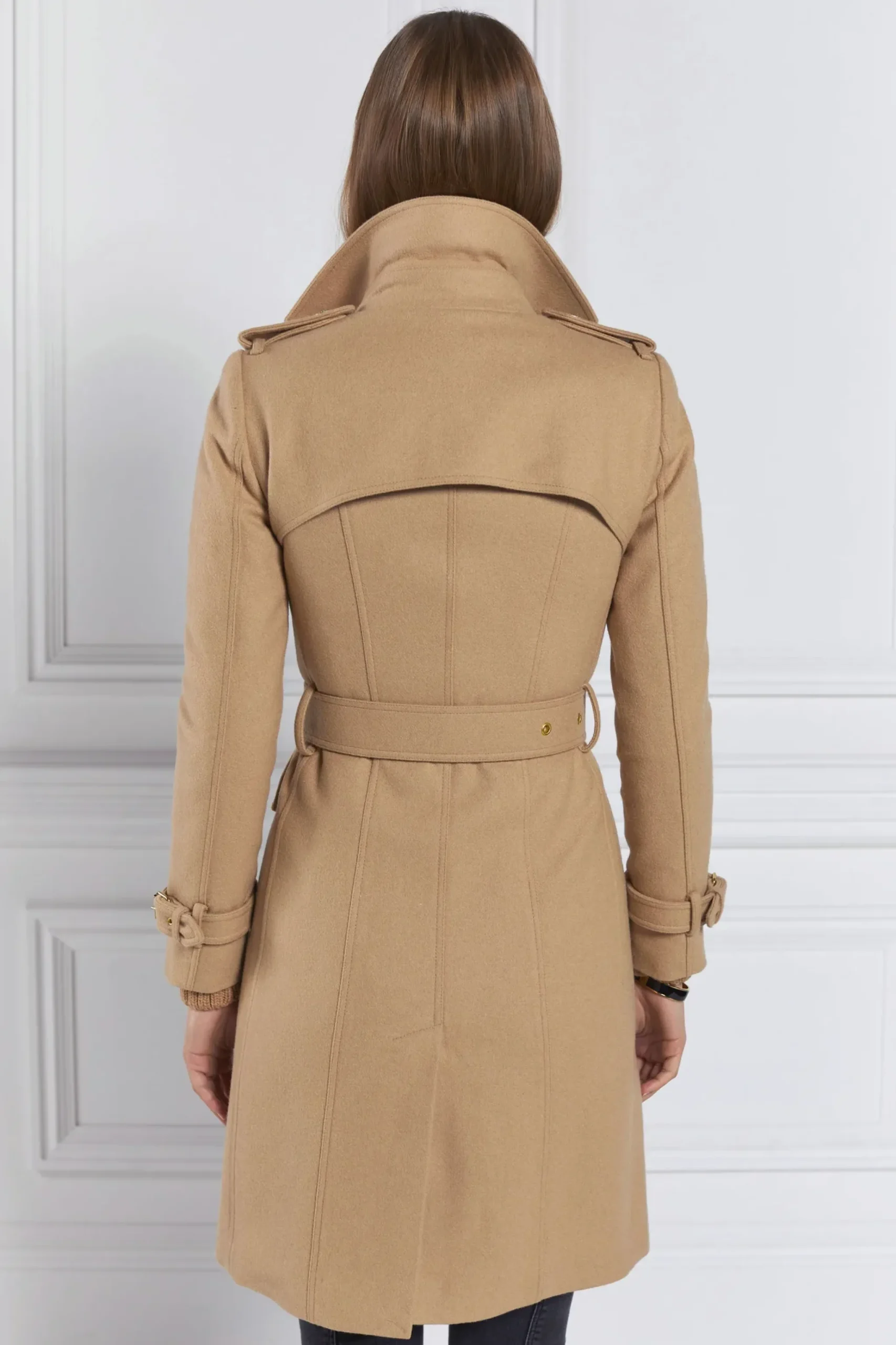 Holland Cooper Marlborough Trench Coat Camel Clearance