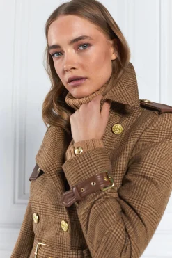 Holland Cooper Marlborough Trench Coat Tawny Hot
