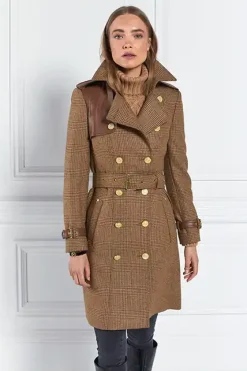 Holland Cooper Marlborough Trench Coat Tawny Hot