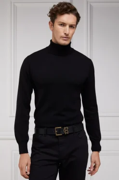 Holland Cooper Men's Classic Belt Black New