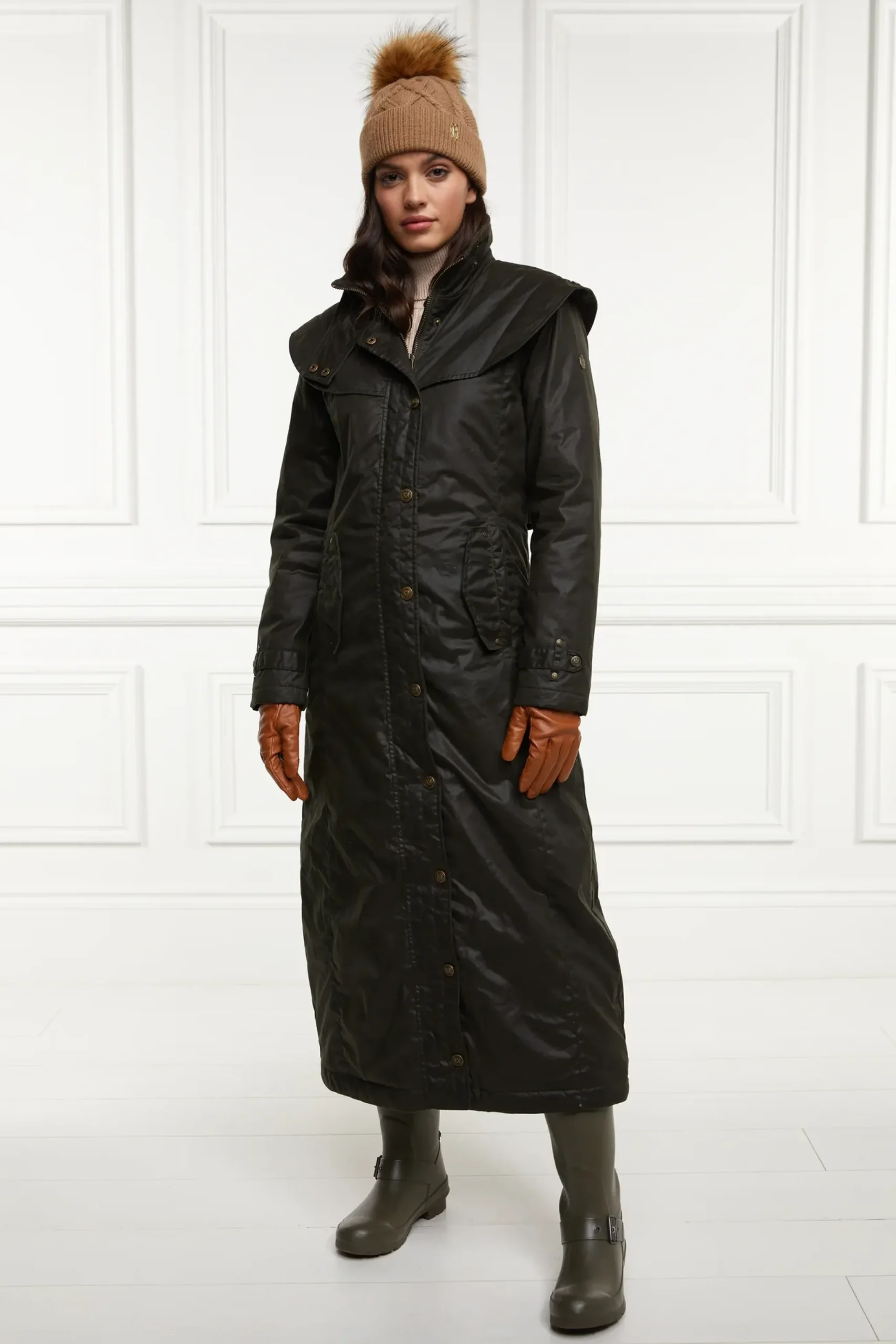 Holland Cooper Merissa Wax Stockman Coat Discount