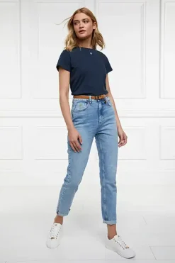 Holland Cooper Monogram Tee Ink Navy Outlet