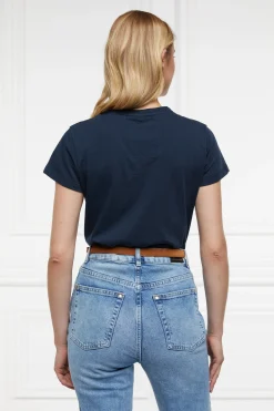 Holland Cooper Monogram Tee Ink Navy Outlet