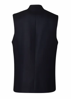 Holland Cooper Nehru Gilet Navy Loxley Clearance