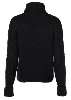 Holland Cooper Noveli Cable Knit Black Online