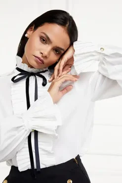 Holland Cooper Olivia Tie Shirt Discount