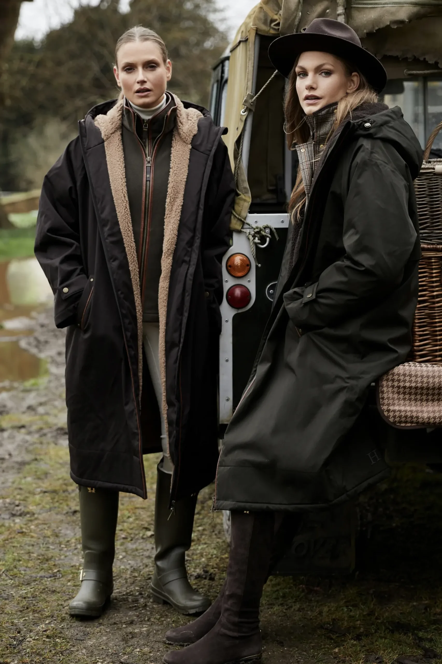 Holland Cooper One-Size Waterproof Coat Chocolate Sale