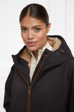 Holland Cooper One-Size Waterproof Coat Chocolate Sale