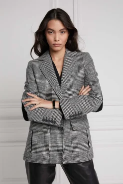 Holland Cooper Paddington Blazer Prince of Wales Mono Online