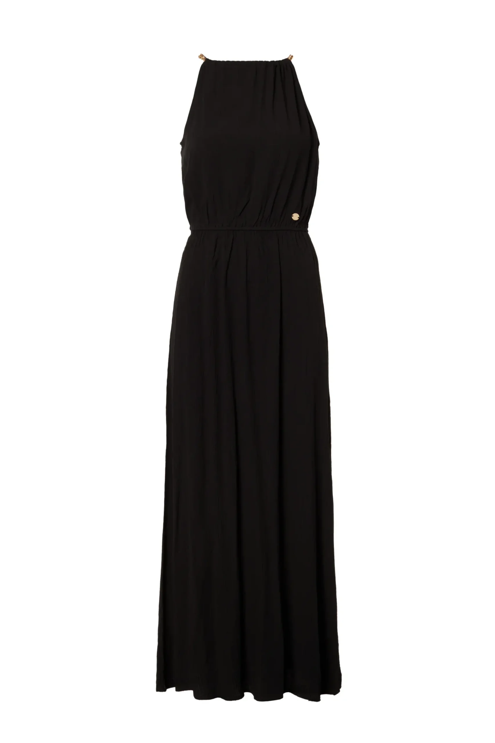 Holland Cooper Paloma Maxi Dress Black New